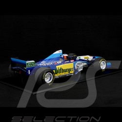 Michael Schumacher Benetton Renault B195 n° 1 Champion du Monde 1995 F1 1/12 Minichamps 517951201