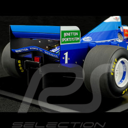 Michael Schumacher Benetton Renault B195 n° 1 Champion du Monde 1995 F1 1/12 Minichamps 517951201