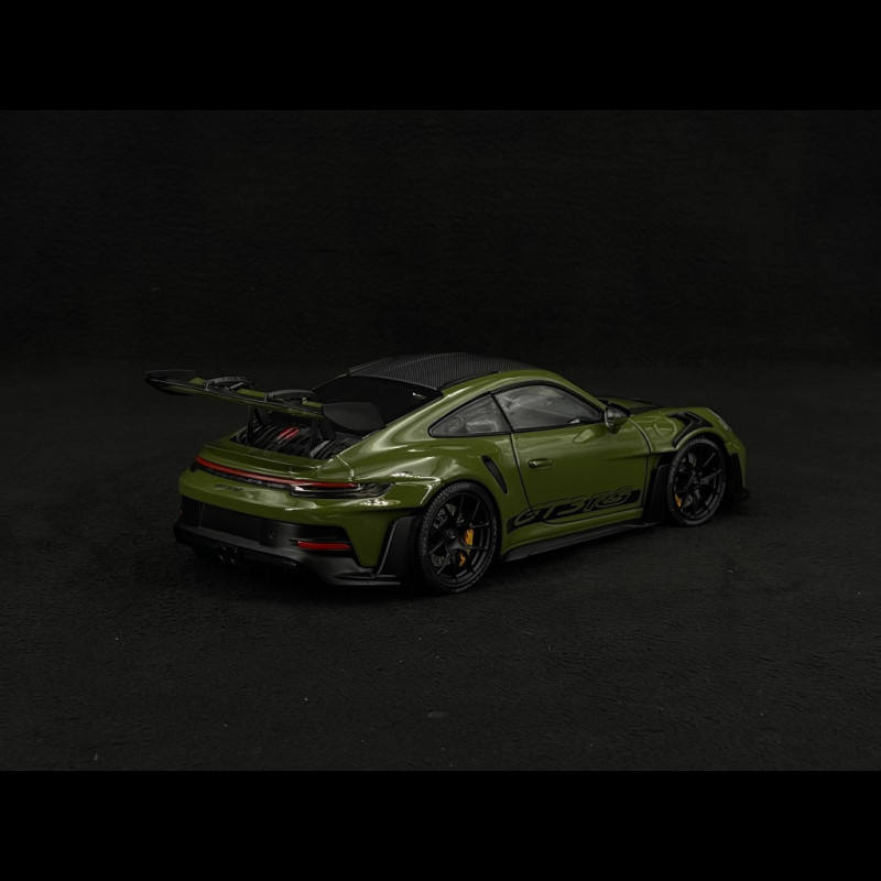 Modèle Réduit Porsche 911 GT3 RS 2023 - 1:43 - Vert - Minichamps - Neuf