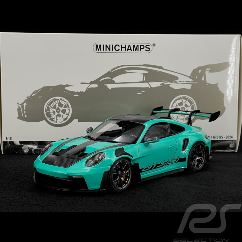 Porsche 911 GT3 RS Type 992 2024 Vert Menthe 1/18 Minichamps 110062026