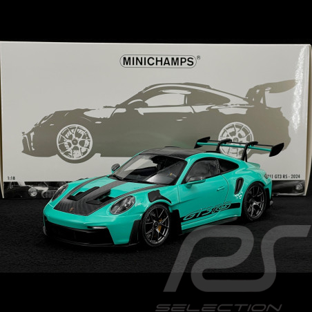 Porsche 911 GT3 RS Type 992 2024 Mint Green 1/18 Minichamps 110062026