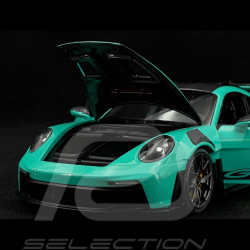 Porsche 911 GT3 RS Type 992 2024 Mint Green 1/18 Minichamps 110062026