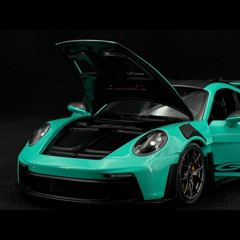 Porsche 911 GT3 RS 2007 Verte – Minichamps 1/18, Métal, Collection