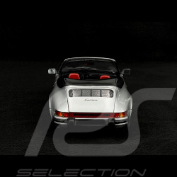 Porsche 911 Carrera Cabriolet 3.2 1983 Silver Grey 1/18 Minichamps 100063034