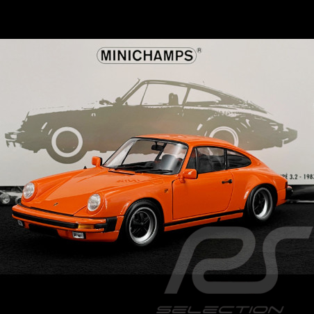 Porsche 911 Carrera 3.2 1983 Orange 1/43 Minichamps 100063025