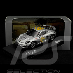 Porsche 718 Cayman GT4 RS Type 982 Panamericana n° 152 2023 Silver 1/43 Spark WAP0204120SCAY
