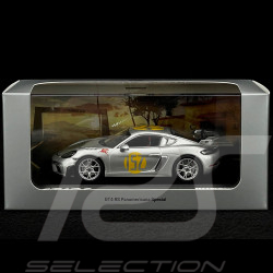 Porsche 718 Cayman GT4 RS Type 982 Panamericana n° 152 2023 Silber 1/43 Spark WAP0204120SCAY
