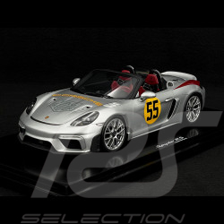 Porsche 718 Spyder RS Type 982 Panamericana n° 55 2023 Argent 1/18 Spark WAP0212160SSPY