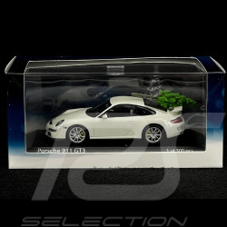 Porsche 911 GT3 Type 997 2006 avec sapin de Noël Blanc Carrara 1/43 Minichamps 400065405