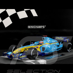 Fernando Alonso Renault R25 n° 5 2ème GP Grande Bretagne 2005 F1 1/18 Minichamps 117051105