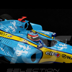 Fernando Alonso Renault R25 n° 5 2ème GP Grande Bretagne 2005 F1 1/18 Minichamps 117051105