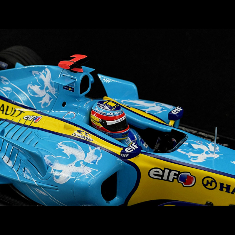 2005 Renault F1 Team R25 Nº5 Fernando Alonso Campeón del Mundo 1:24 Editorial Salvat MAGF1R25