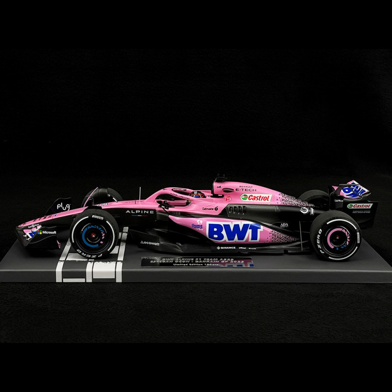 Alpine A521 Ocon Bahrain GP 2021 1/18 Spark