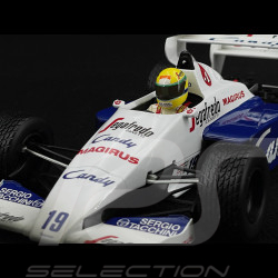 Ayrton Senna Toleman Hart TG183B n° 19 2. GP Monaco 1984 F1 1/18 Minichamps 540843819