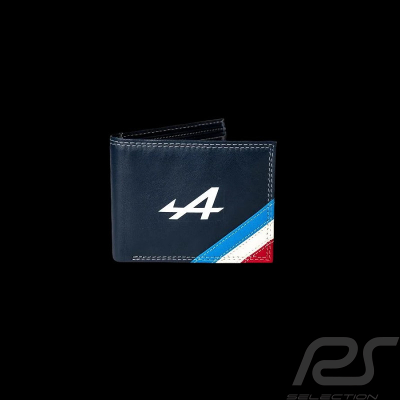 Portefeuille Alpine Compact Cuir Bleu Royal Miglia 27676-0012