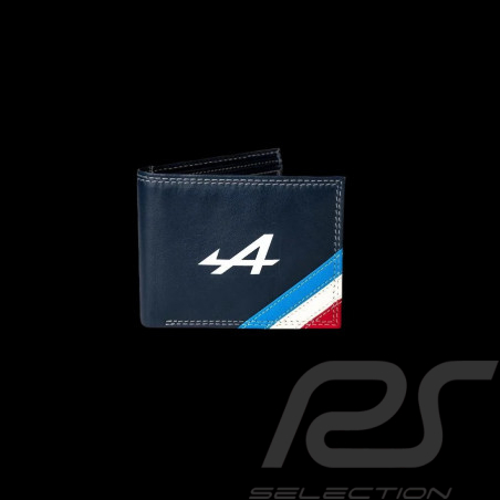 Wallet Alpine Compact Royal Blue Leather Miglia 27676-0012