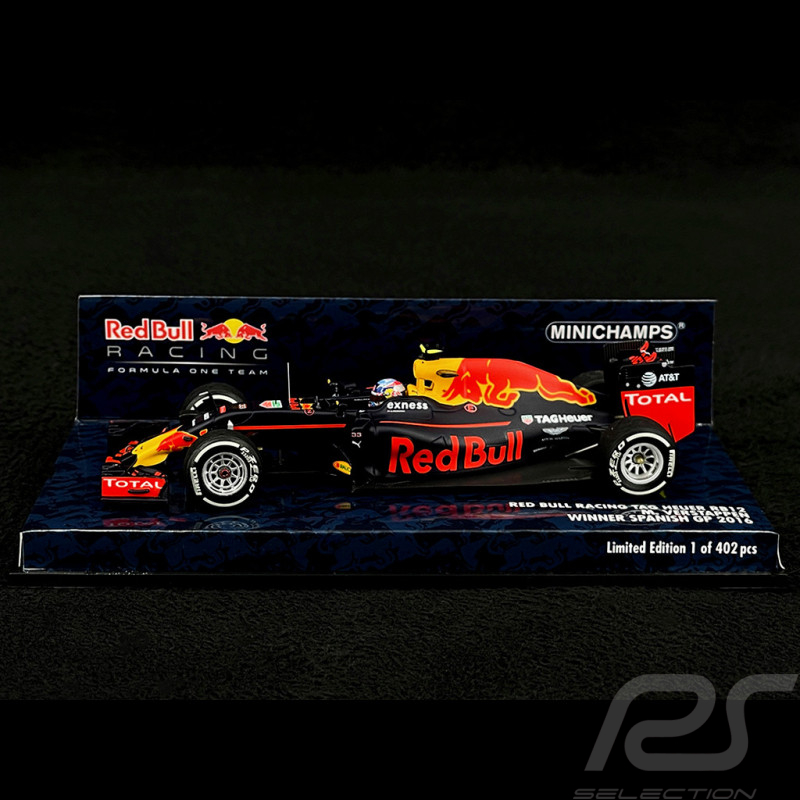 Max Verstappen Red Bull RB12 n° 33 Sieger GP Spanien 2016 1. F1 Victory 1/43 Minichamps 417160333