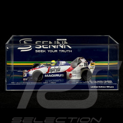 Ayrton Senna Toleman Hart TG183B n° 19 GP Brésil 1984 Premier GP en F1 1/43 Minichamps 540843339