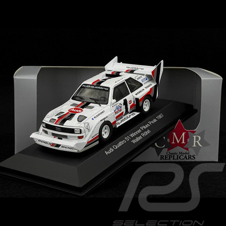 Walter Röhrl Audi Sport Quattro S1 E2 n° 1 Vainqueur Pikes Peak 1987 1/43 CMR WRC018