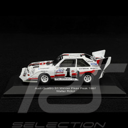 Walter Röhrl Audi Sport Quattro S1 E2 n° 1 Vainqueur Pikes Peak 1987 1/43 CMR WRC018