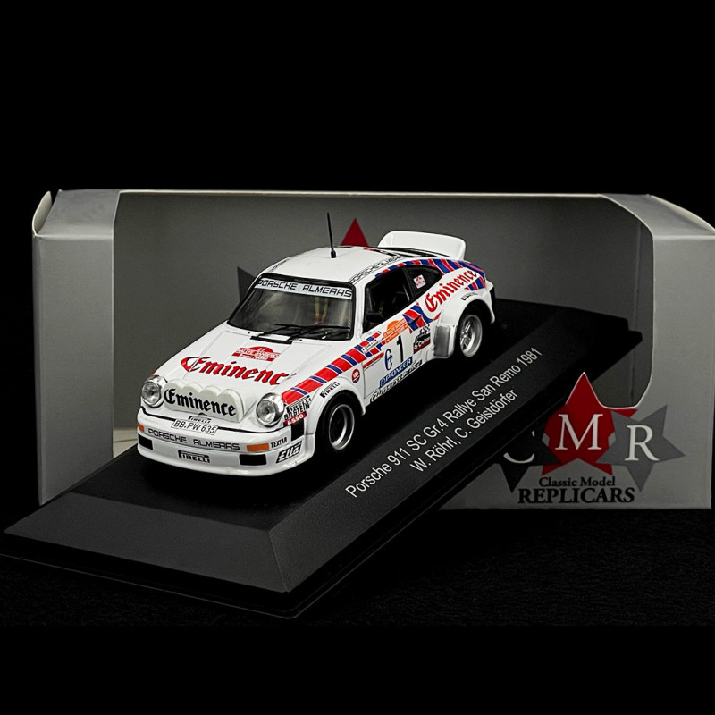 Porsche 911 SC Gr.4 #1 Rallye Sanremo 1981 Röhrl, Geistdörfer 1:18 Porsche 911 SC Gr.4 #1 Rallye Sanremo 1981 Röhrl, Geistdörfer 1:18
