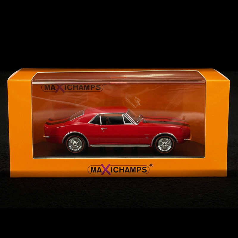 Voiture Miniature Chevrolet Camaro Verem 1/43 - Occasion, Couleur Jaune, Avec Défaut