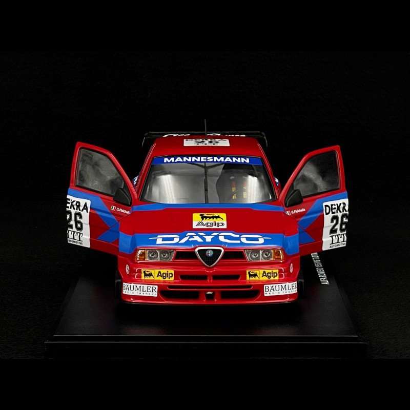 Miniature Werk83 Alfa Romeo 155 DAYCO #26 FISICHELLA – DTM/ITC 1995 – Échelle 1:18 – Neuve