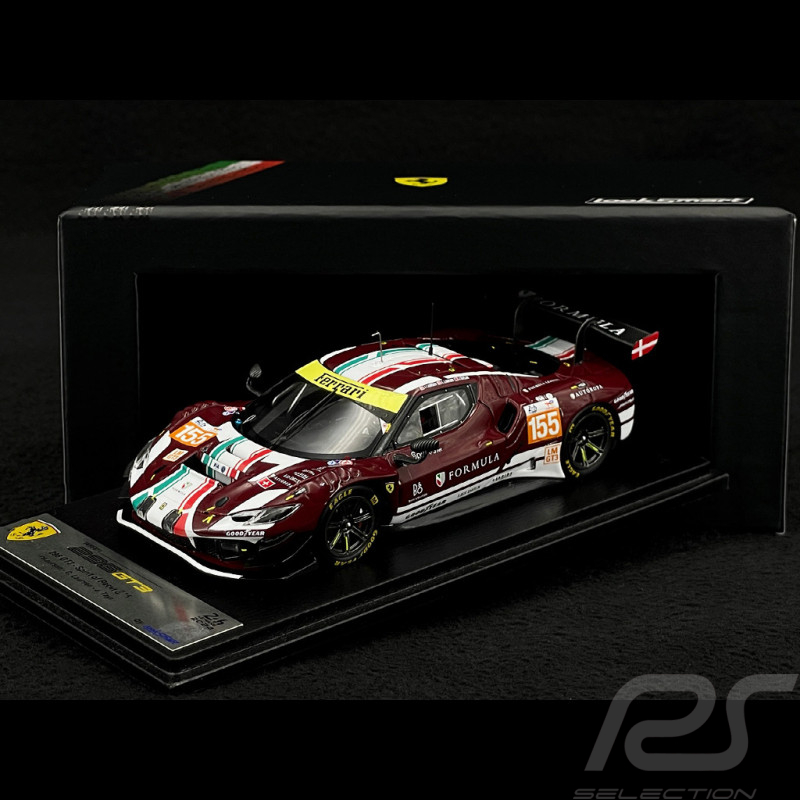 Ferrari 296 GT3 n° 155 24h Le Mans 2024 1/43 LookSmart LSLM186