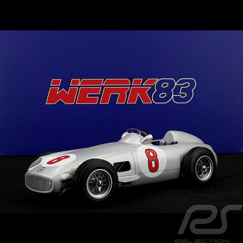 Juan Manuel Fangio Mercedes-Benz W196 n° 8 Sieger GP Niederlande 1955 F1 1/18 Werk83 W1801803