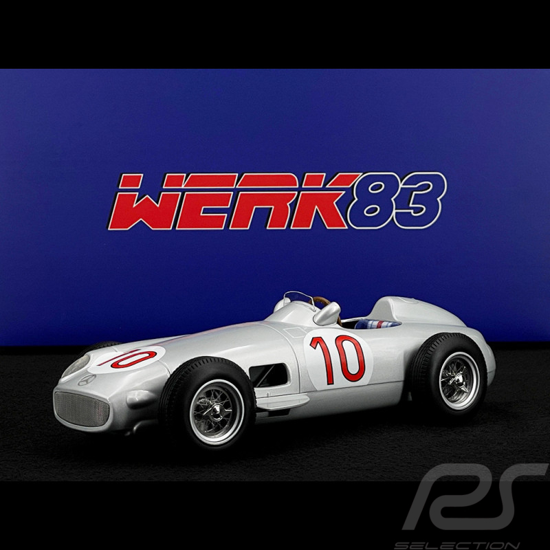 Juan Manuel Fangio Mercedes-Benz W196 n° 10 Sieger GP Belgium 1955 F1 1/18 Werk83 W1801805