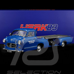 Mercedes-Benz Transporteur "La Merveille Bleue" 1954 Bleu 1/18 Werk83 W1801701