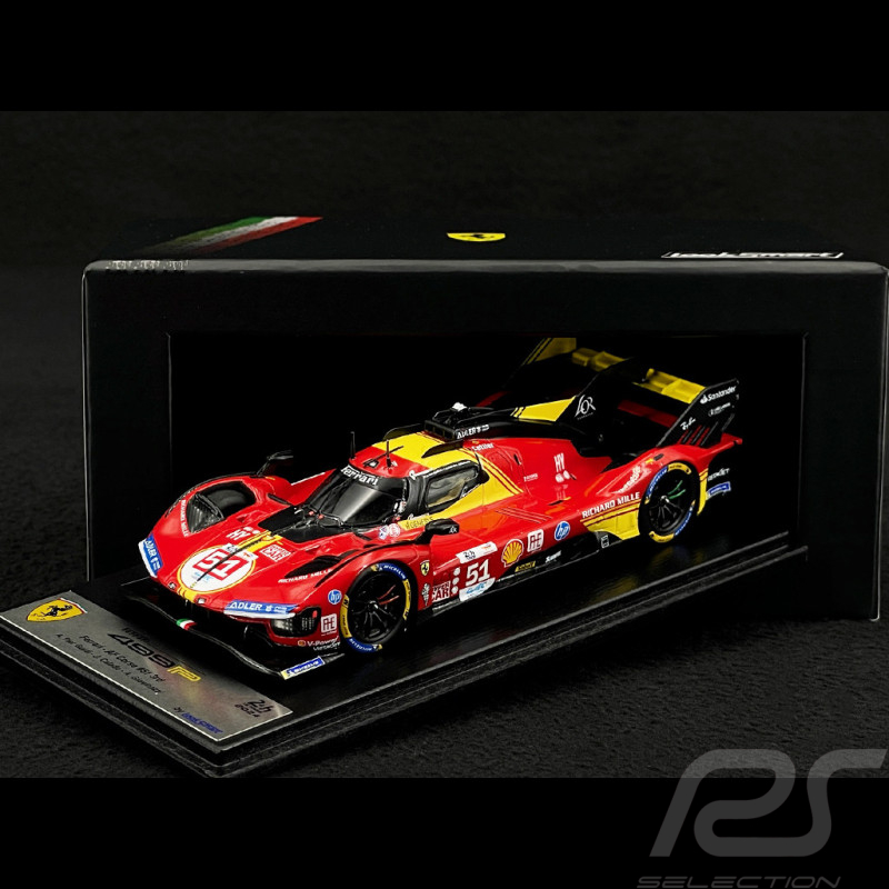 Ferrari 499P n° 51 3rd 24h Le Mans 2024 1/43 LookSmart LSLM183