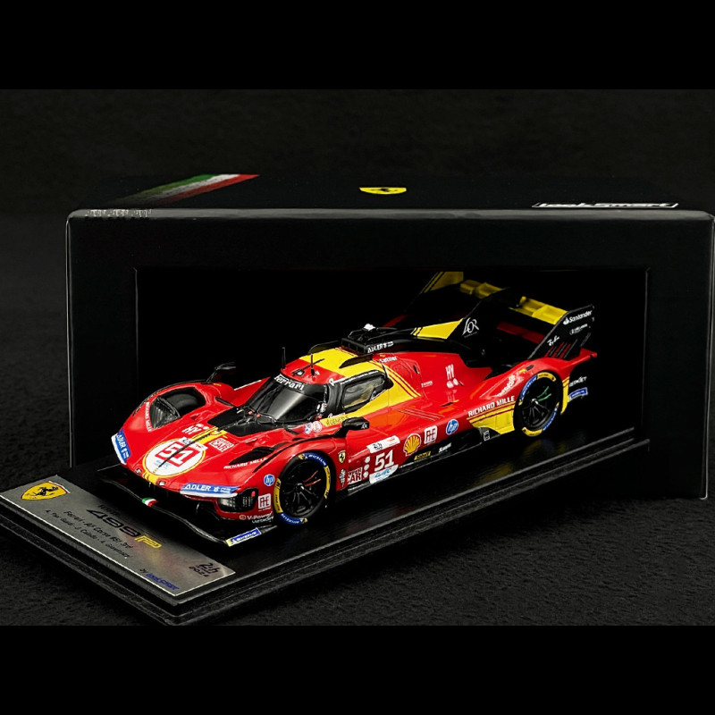 Miniature Looksmart 1/43 Ferrari 499P N°50 AF Corse - Vainqueur 24H Le Mans 2024