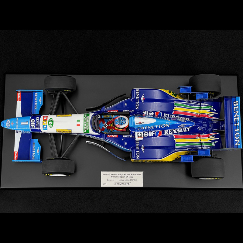 Minichamps MSC Schumacher Benetton B195 F1 Brésil 1995, 1/43, Métal, Avec Boîte D'origine