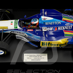 Michael Schumacher Benetton Renault B195 n° 1 Sieger European GP 1995 F1 1/12 Minichamps 517952101