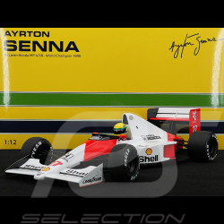 Ayrton Senna McLaren MP4/5B n° 27 Champion du Monde 1990 F1 1/12 Minichamps 547901227