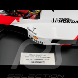 Ayrton Senna McLaren MP4/5B n° 27 Champion du Monde 1990 F1 1/12 Minichamps 547901227