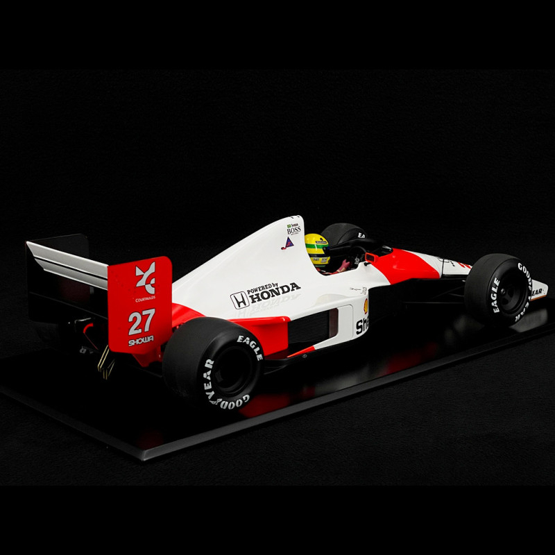 Ayrton Senna McLaren MP4/5B n° 27 World Champion 1990 F1 1/12