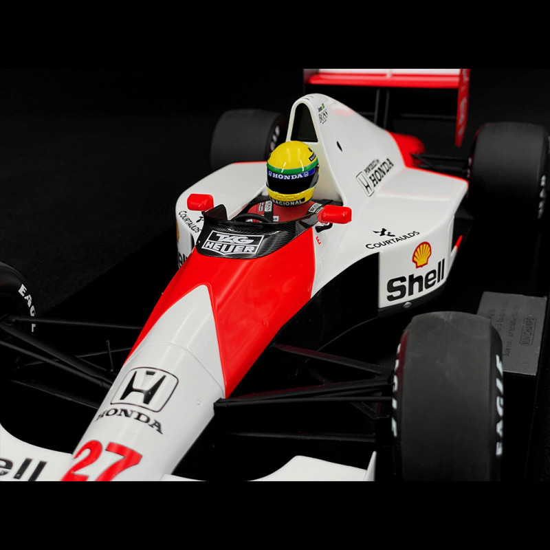 Ayrton Senna McLaren MP4/5B n° 27 World Champion 1990 F1 1/12