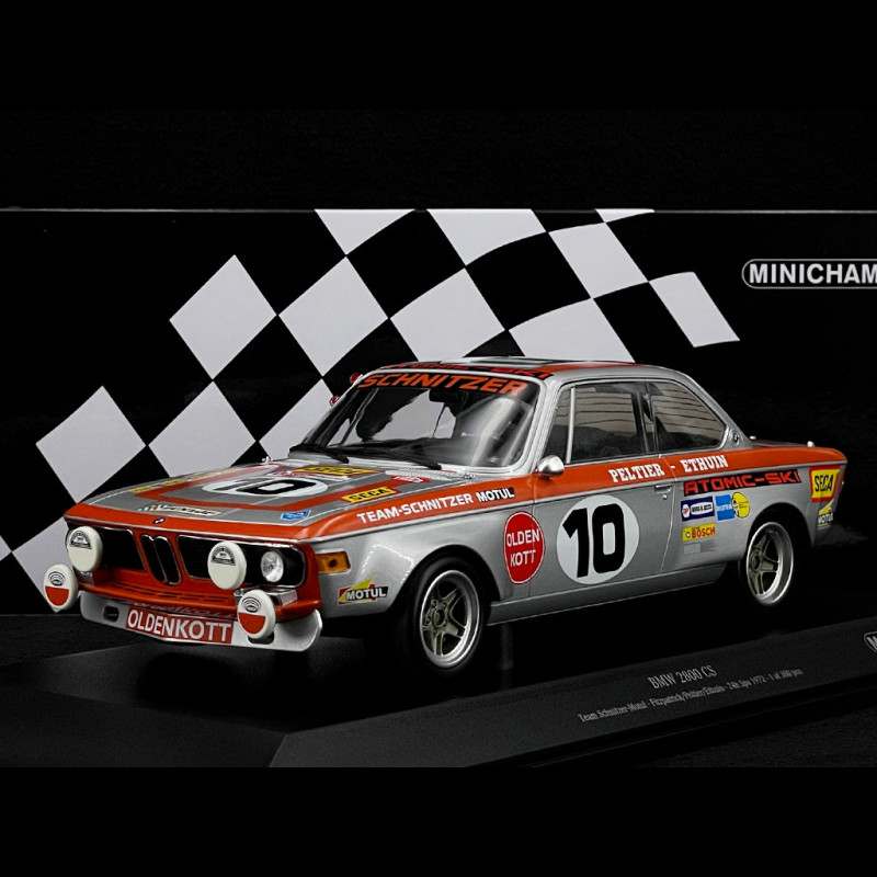 ミニチャンプス 1/18  2800 CS #10 スパ24H 1972 BMW 2800 CS n° 10 24h Spa 1972 1/18 Minichamps 155722710