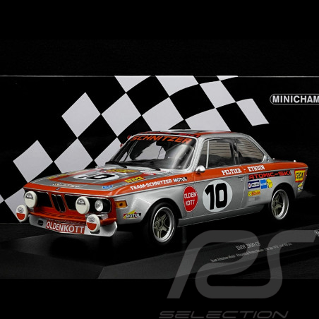 BMW 2800 CS n° 10 24h Spa 1972 1/18 Minichamps 155722710