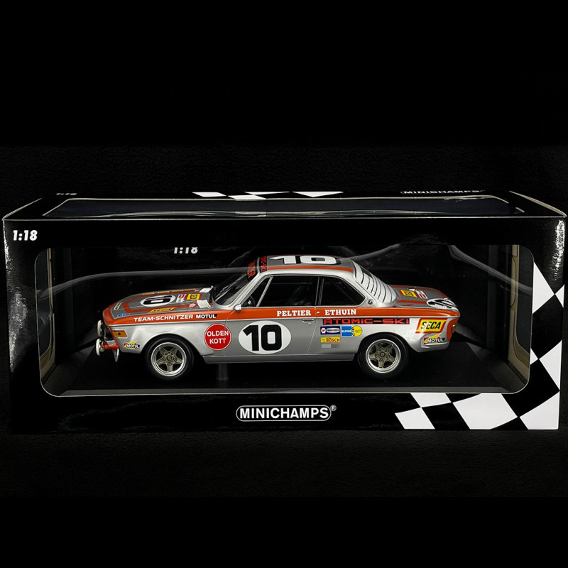 BMW 2800 CS n° 10 24h Spa 1972 1/18 Minichamps 155722710