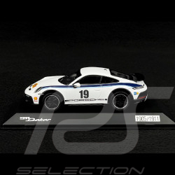 Porsche 911 Dakar Type 992 n° 19 Rallye Safari 1974 Tribute 2023 Blanc / Bleu 1/43 Spark WAP0200040PDKK