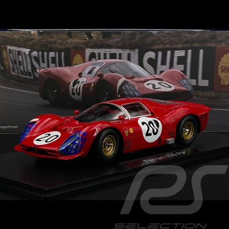 Ferrari 330 P3 Coupé n° 20 24h Le Mans 1966 1/18 Werk83 W18022002