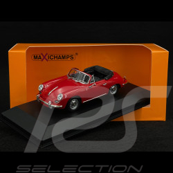 Porsche 356 C Cabrio 1965 Red 1/43 Minichamps 940062331