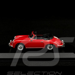 Porsche 356 C Cabrio 1965 Red 1/43 Minichamps 940062331