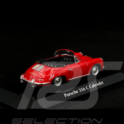 Porsche 356 C Cabrio 1965 Red 1/43 Minichamps 940062331