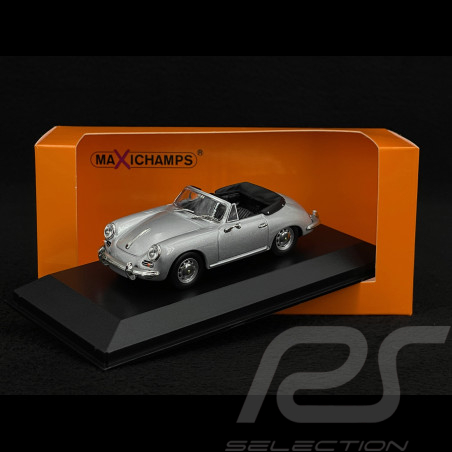 Porsche 356 C Cabrio 1965 Silber 1/43 Minichamps 940062330