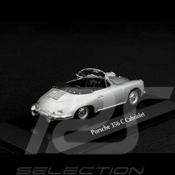 Porsche 356 C Cabrio 1965 Silber 1/43 Minichamps 940062330