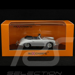 Porsche 356 C Cabrio 1965 Silber 1/43 Minichamps 940062330